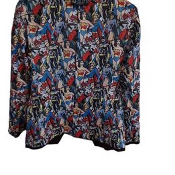DC Comics Fun Suits Women's Vintage Print One-Button Blazer & Straight S… - Picture 3 of 9